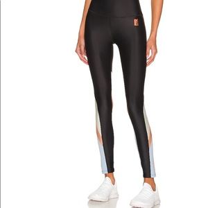 Color block black leggings from revolve